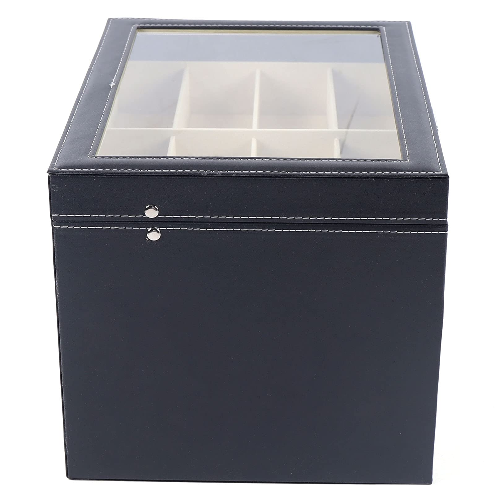 3 warstwy 24 okulary duży stojak na okulary przeciwsłoneczne pudełko do przechowywania organizer etui na okulary prezentacja etui do przechowywania okularów mieści okulary przeciwsłoneczne do
