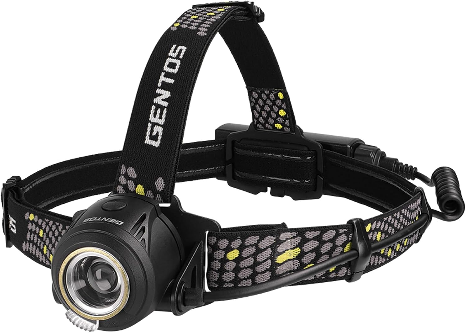 GENTOS Liberty LY-186R LED Headlight, USB Rechargeable, Brightness 510 Lumens, 6 Hours of Practical Lighting, Rear Recognition Light, Dedicated Rechargeable Battery, Uses