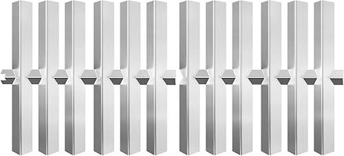 Miniatura 1 de Placa de calor de repuesto de acero inoxidable para modelos seleccionados de parrilla de gas por Weber 7830001,7730001, Summit Platinum D4, etc.,