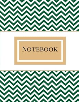 Paperback Notebook: Fancy Chevron Composition Notebook, Single Subject, 125 Pages (Journals and Notebooks) Book