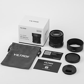 Amazon.com : VILTROX 50mm F2.0 Z-Mount, AF 50mm F2 Lens for Nikon
