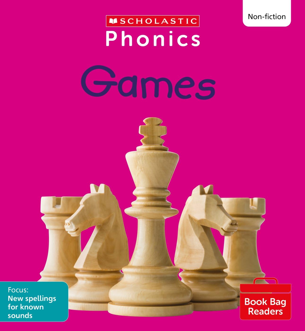 Scholastic Phonics: Games (Set 10). Decodable phonic reader for Ages 4-6. Phase 5 (Phonics Book Bag Readers Non-fiction)