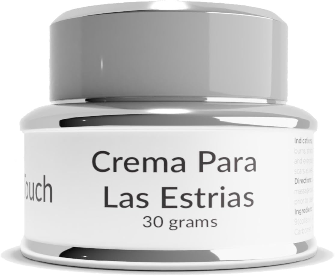 The Healing Touch Crema Para Las Estrias - Buenisimo Para Eliminar Las Estrias de Embarazo, Estomago, Piernas Y Pechos
