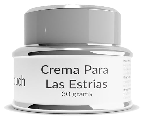 The Healing Touch Crema Para Las Estrias - Buenisimo Para Eliminar Las Estrias de Embarazo, Estomago, Piernas Y Pechos