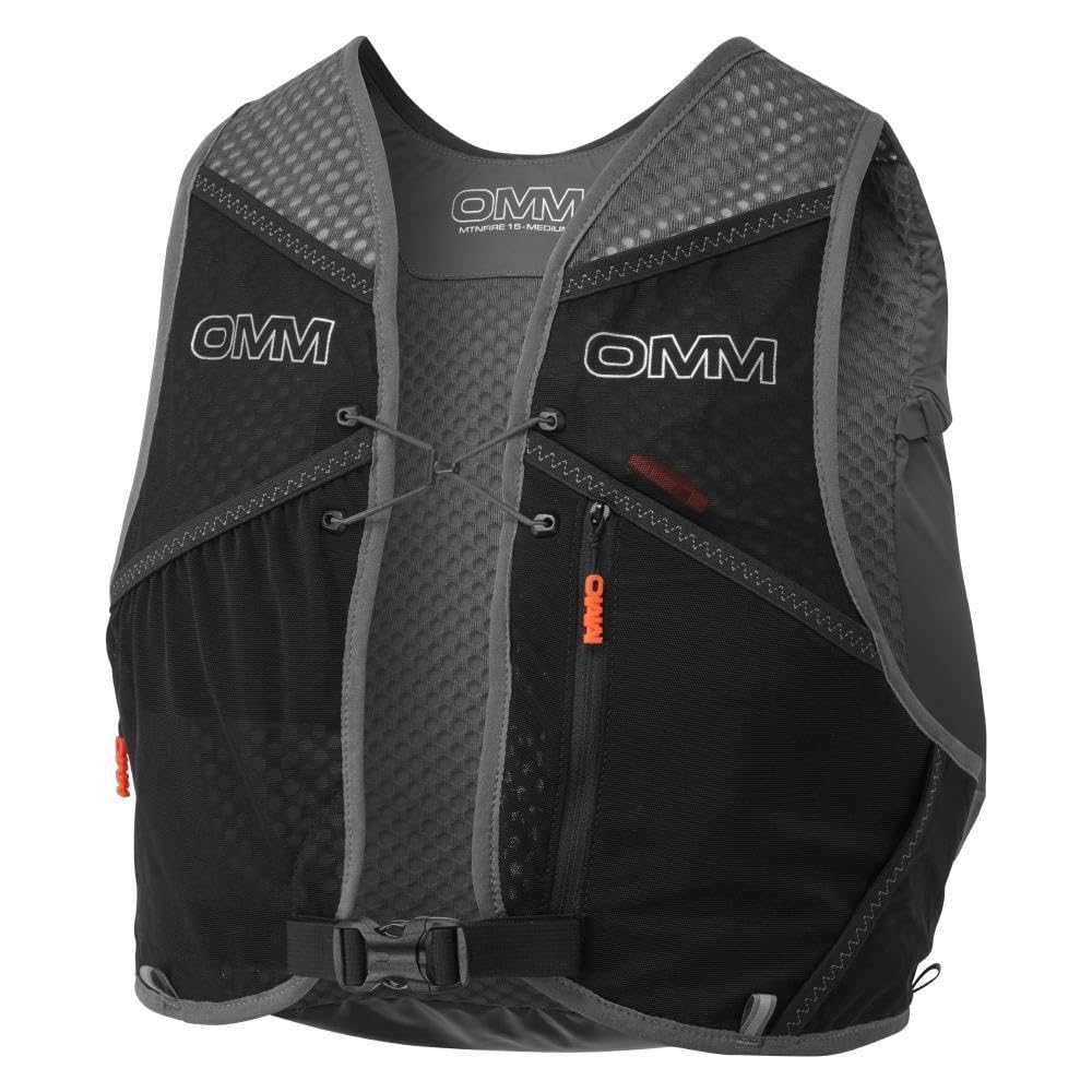 Amazon.co.jp: OMM MtnFire 15 Vest Grey Lサイズ : ファッション