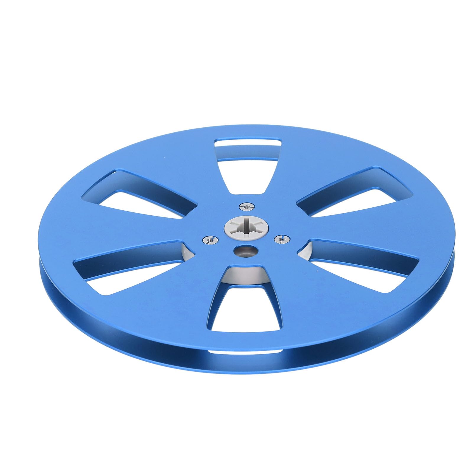 Carrete de cinta vacía Naroote contra vibraciones en bobinas abiertas de aluminio 7 pulgadas 1/4