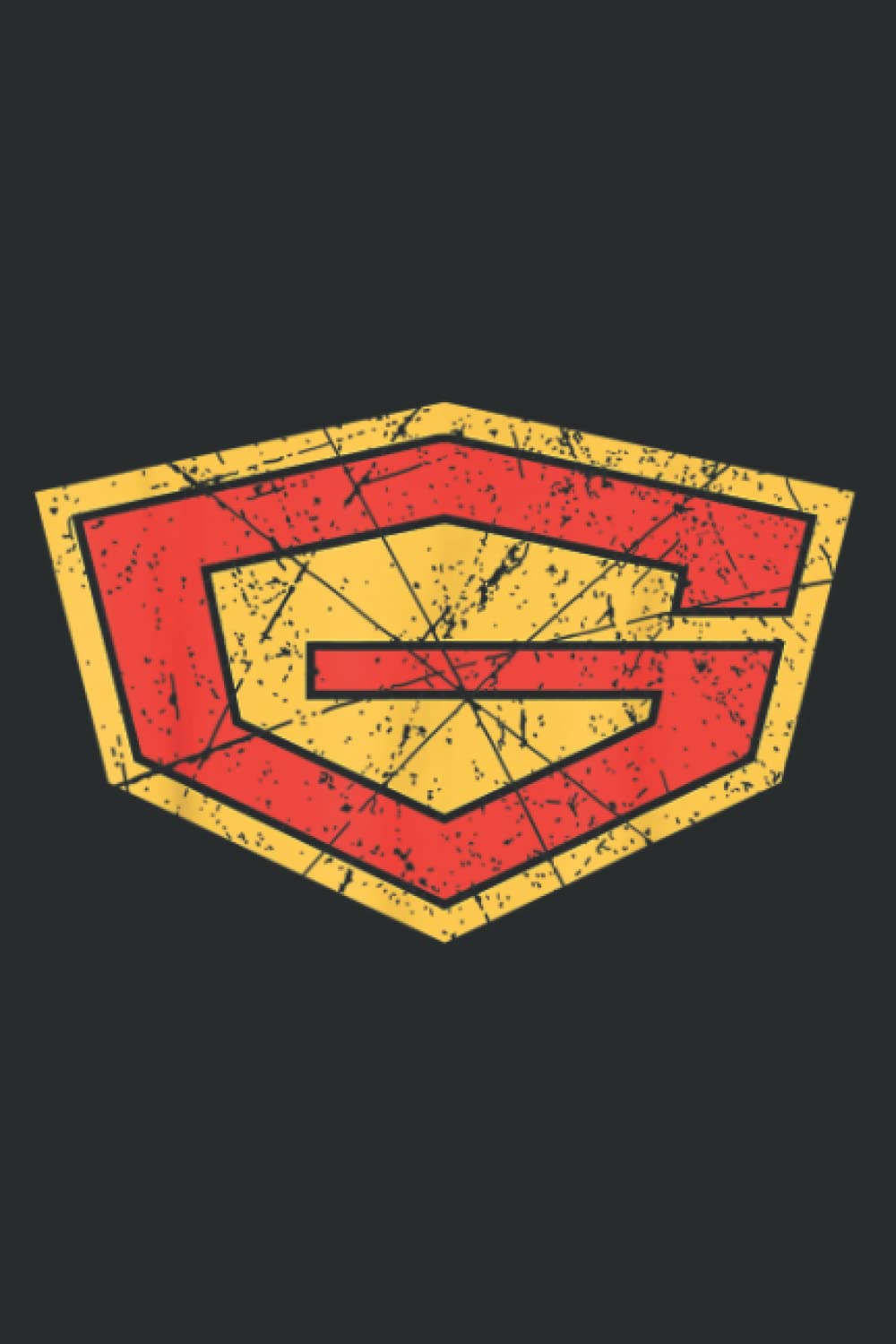 Science Ninja Team Gatchaman Vintage Animation Series Logo: Lined Journal & Diary for Writing & Notes with Memo Diary Subject Notebooks Planner, 6x9 inches, 120 Page