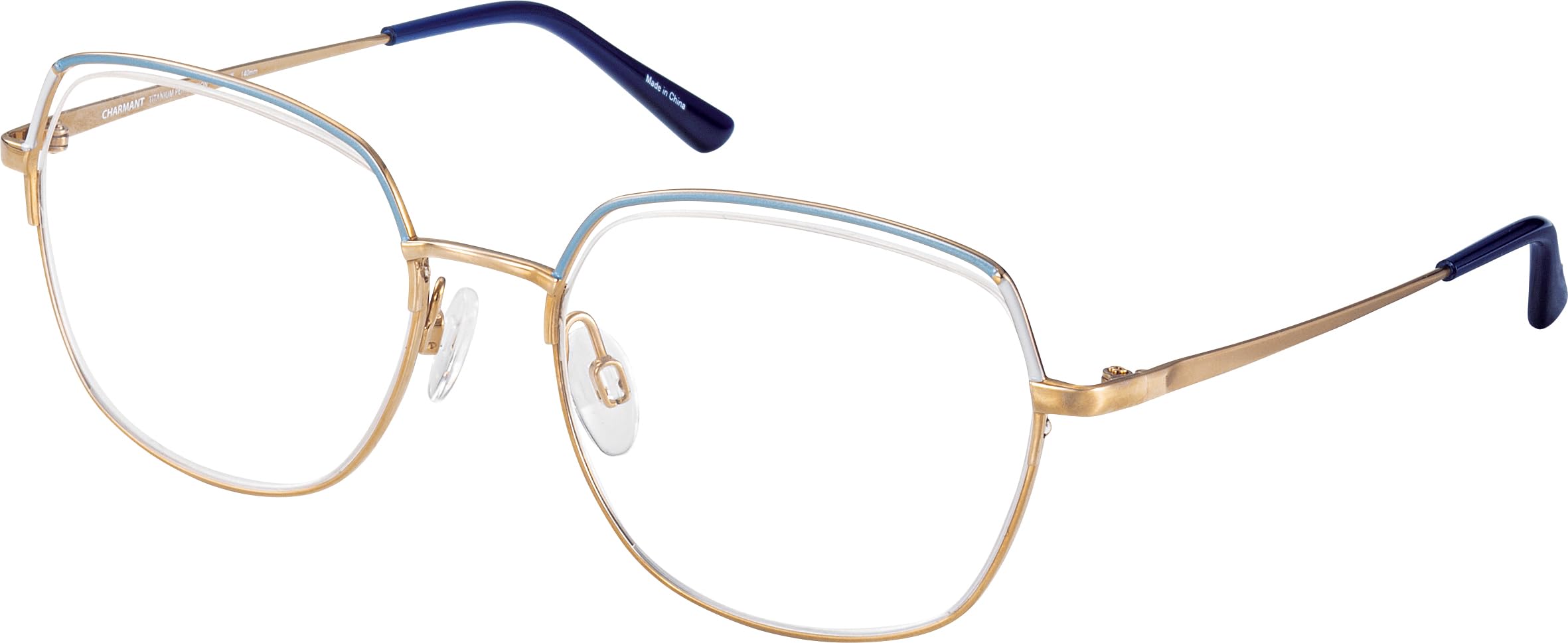 CHARMANT Damen Ch Titanium Perfect Woman Optical Prescription Eyewear Frames (1er Pack)