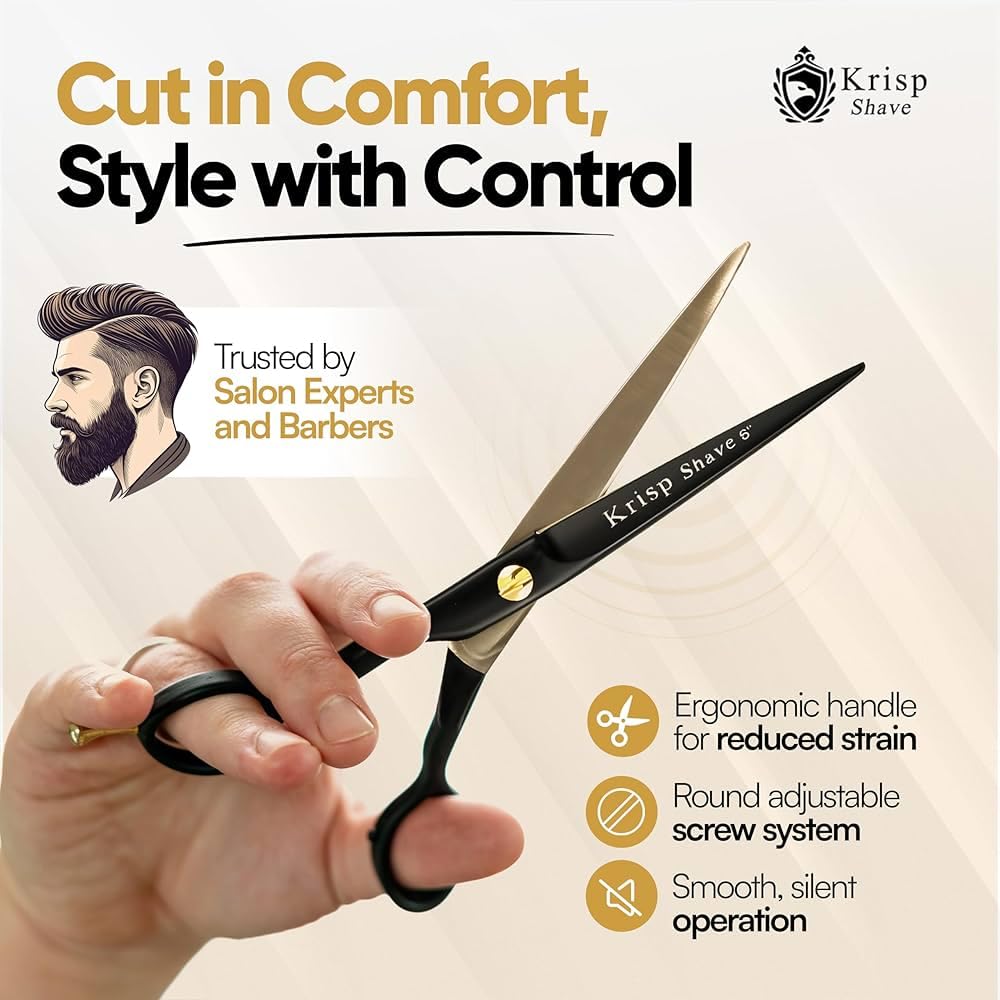 Professional Hair Cutting Scissors, 15.2 cm Japanese Stainless