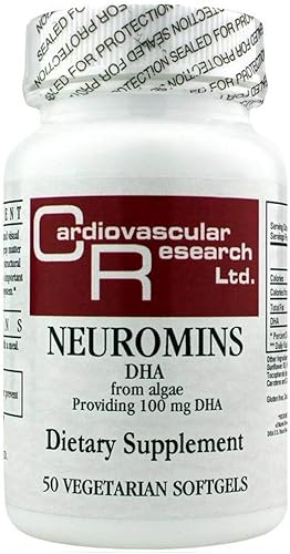 Cardiovascular Research Neuromins Dha de algas 100 mg, blanco, 50 unidades