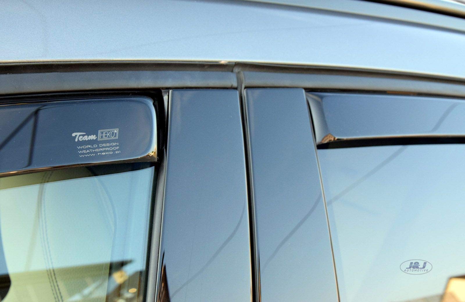 J&J AUTOMOTIVE Windabweiser für Mercedes GLA Klasse X156 5-Türer 2014-2020 4tlg Heko Getönt