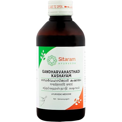 Sitaram Ayurveda Gandharvahastadi Kwath 200ml Pack 200 ml