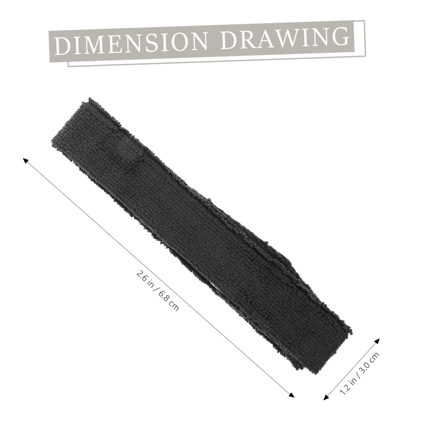 Hemoton 5Pcs Slip Racket Handle Wrapping Tape Comfortable Sweat Absorption Grip Tapes for Badminton and Tennis Essential Non Slip Straps for Racket Sports