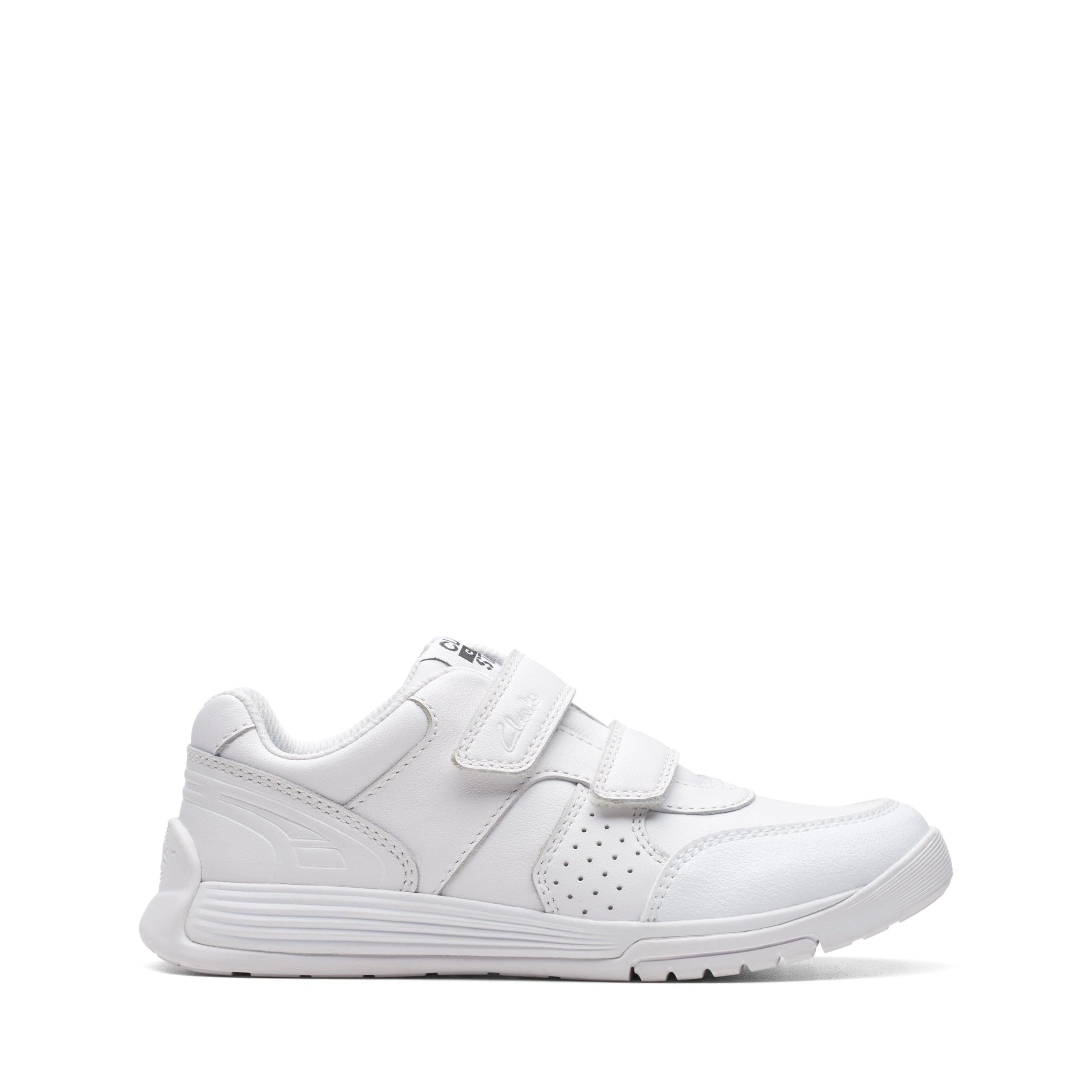 Clarks CicaStarOrb K Childrens White, 8.5