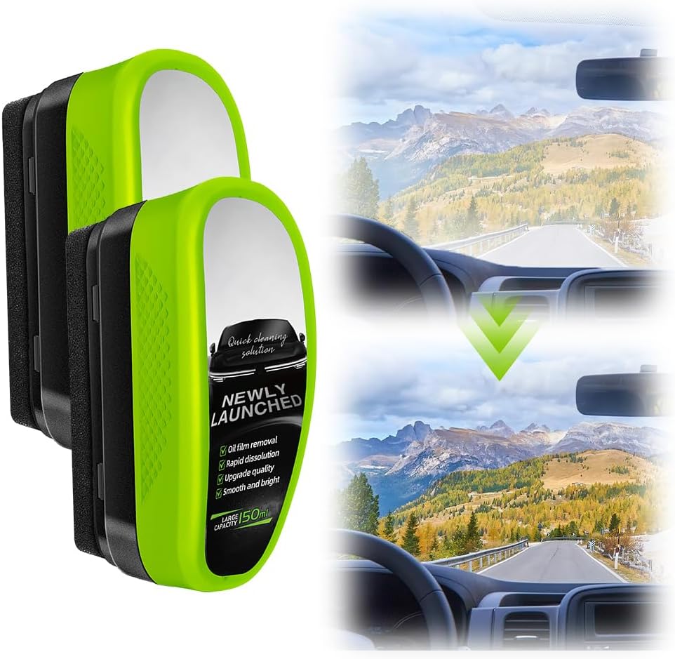 Cleaning Automotive Oil Film Cleaning Brush, Multipack