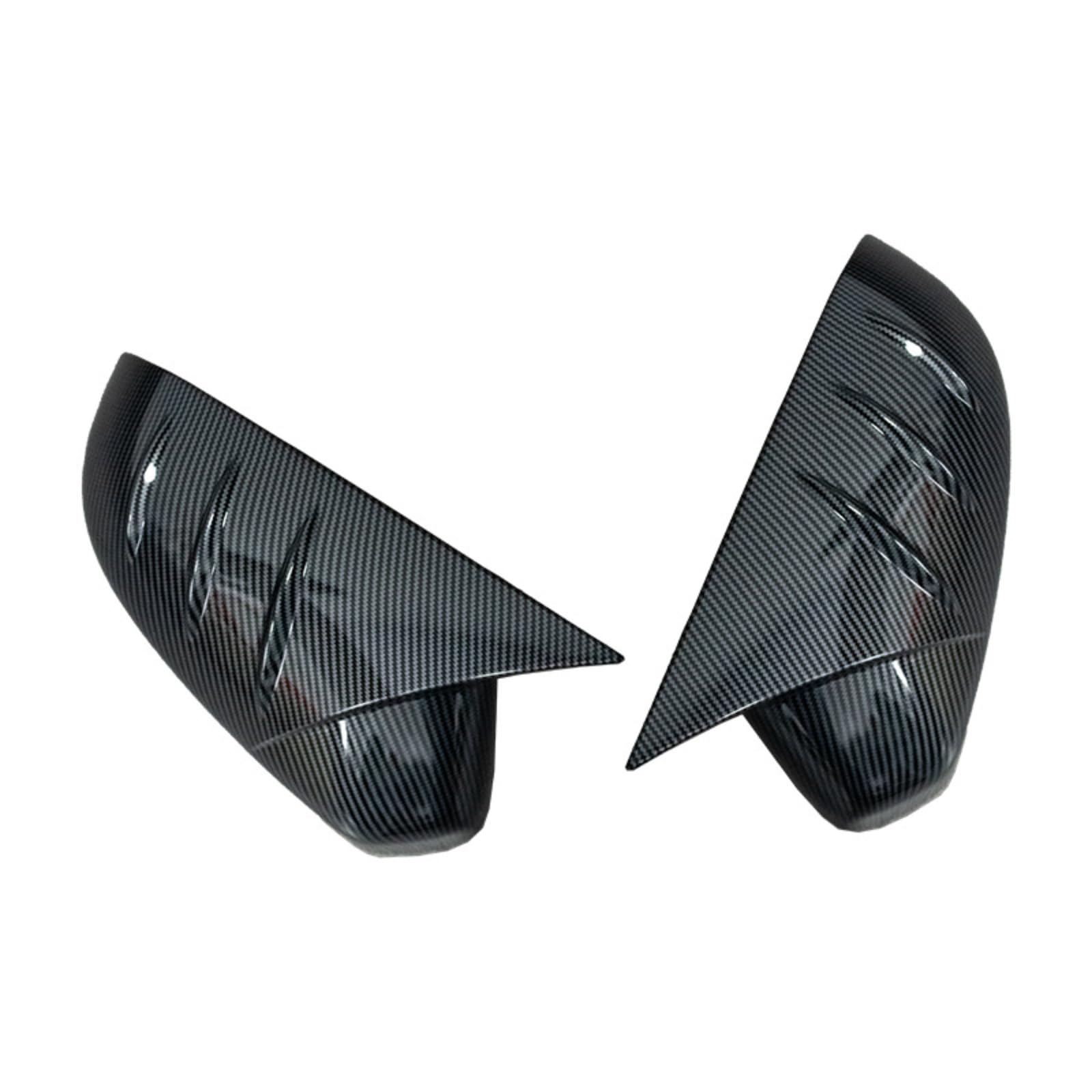 PAPEP Door Mirror Cover Caps for CR-V 2023, Left Right Side Wing Rearview Mirror Cover Lid 2 Pieces Exterior Styling Accessory,Carbon fiber texture