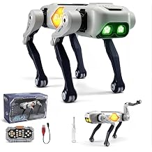 Interactive Smart Robot Dog Voice App Control STEM Toy Gift For Kids 6-12
