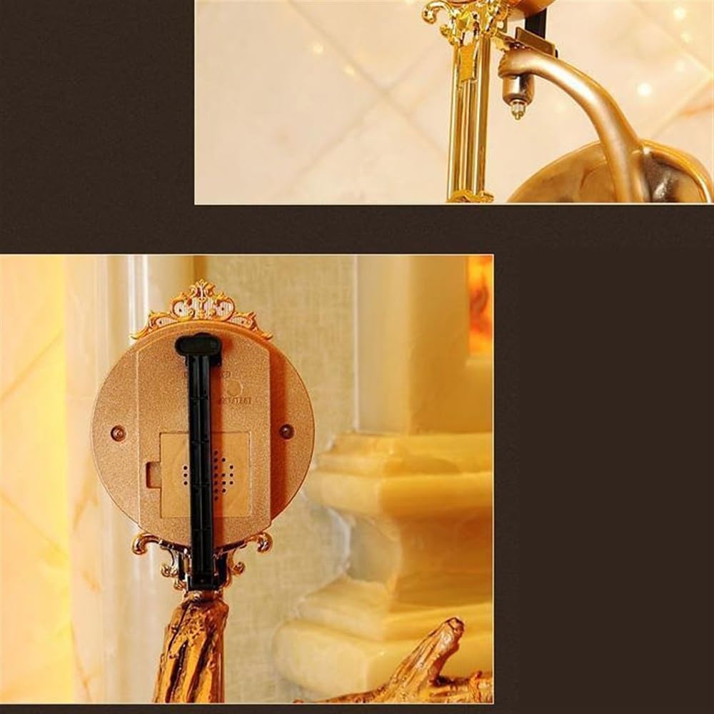 Hogar Reloj de péndulo decoración reloj piso sala estar retro Decoración