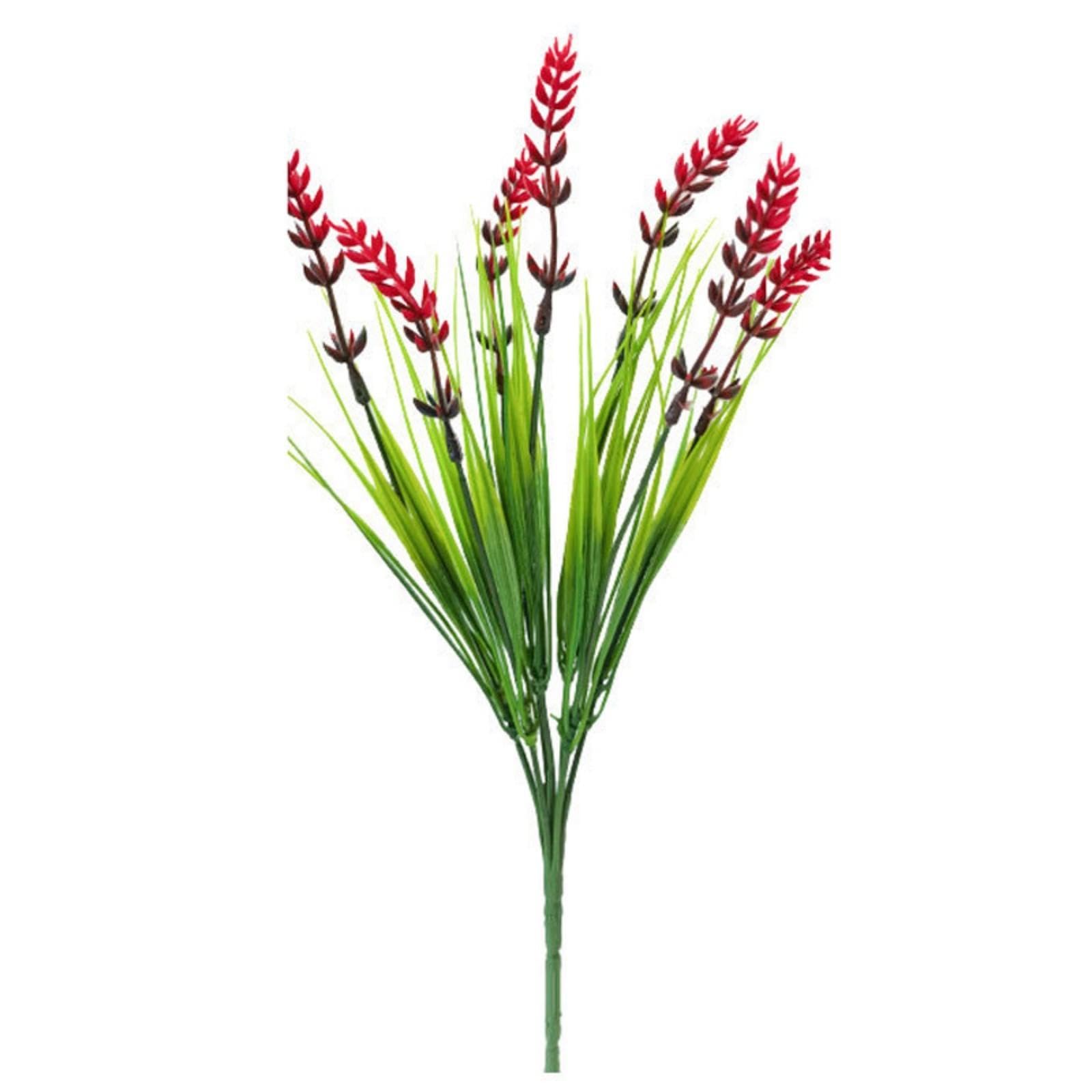 Bottone Realistic Lavenders Plant 35Cm Tall with 7 Stems Offices Realistic Branches Perfect for Table Centerpieces Decors Offices Branches