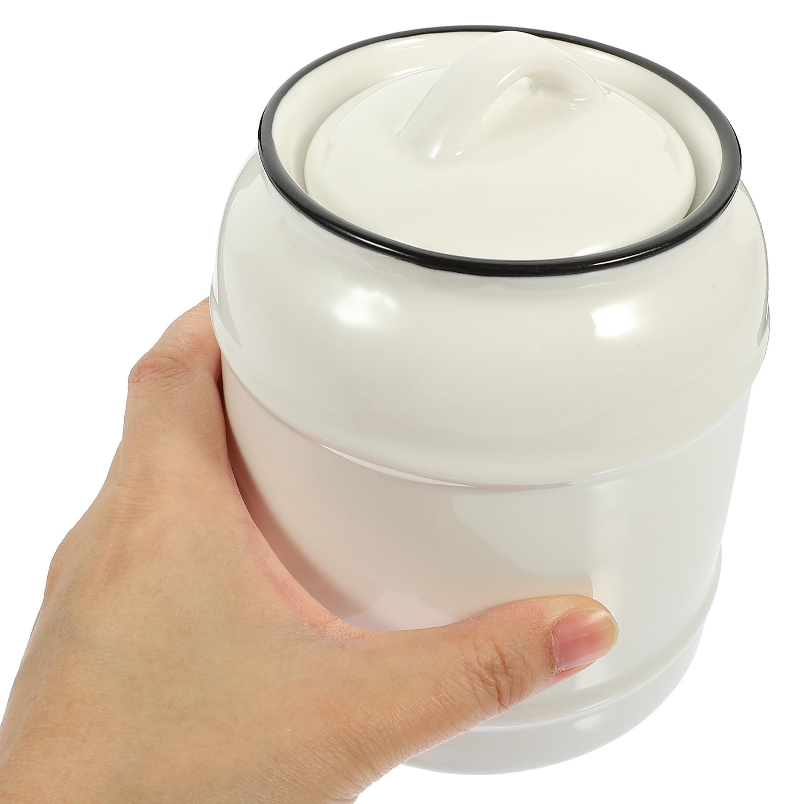 Healeved Tarro para Almacenar Alimentos con Tapa de 700ml de Cerámica Fácil de Limpiar y Adecuado para Organizar la Cocina