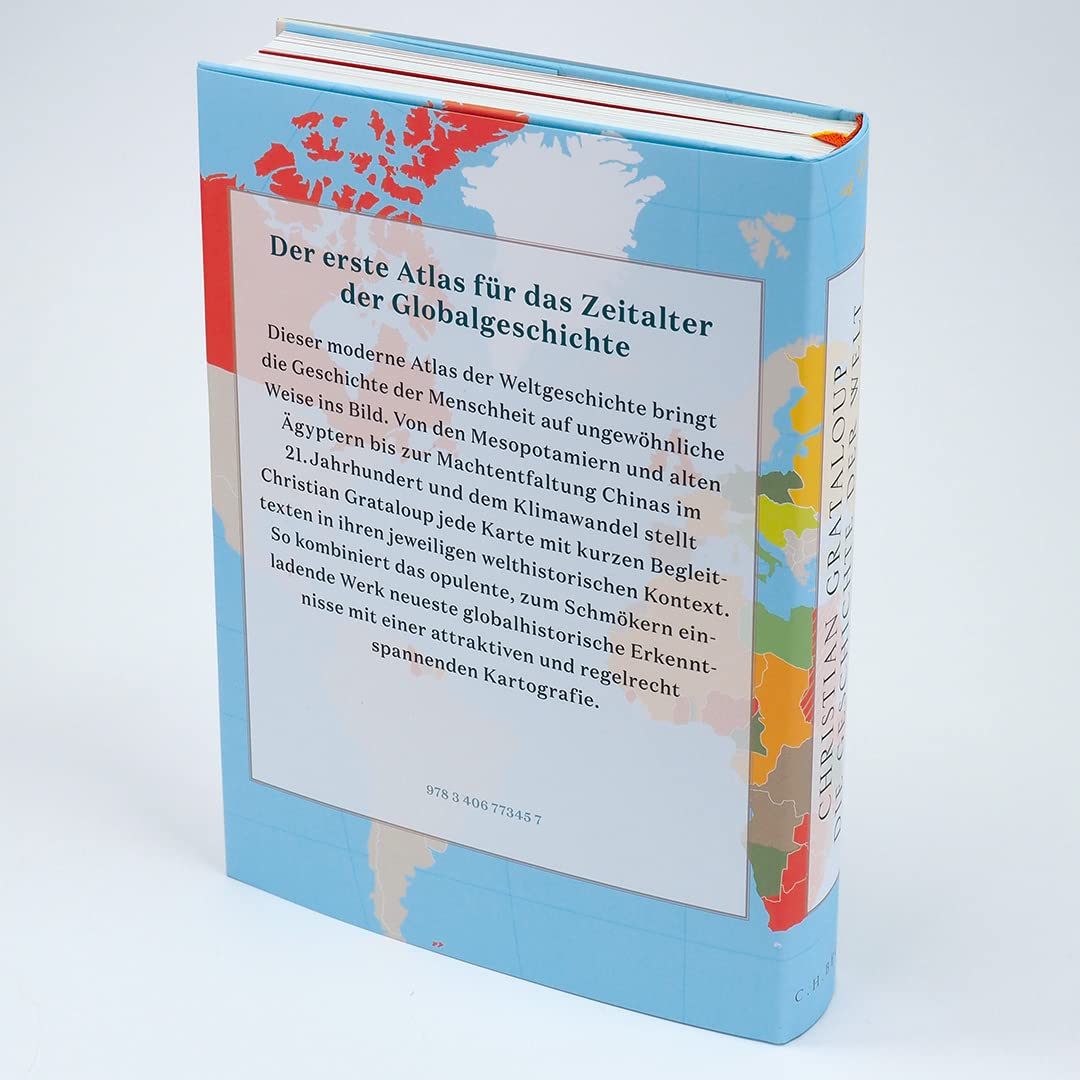 Die Geschichte der Welt: Ein Atlas. Durchgehend bebildert