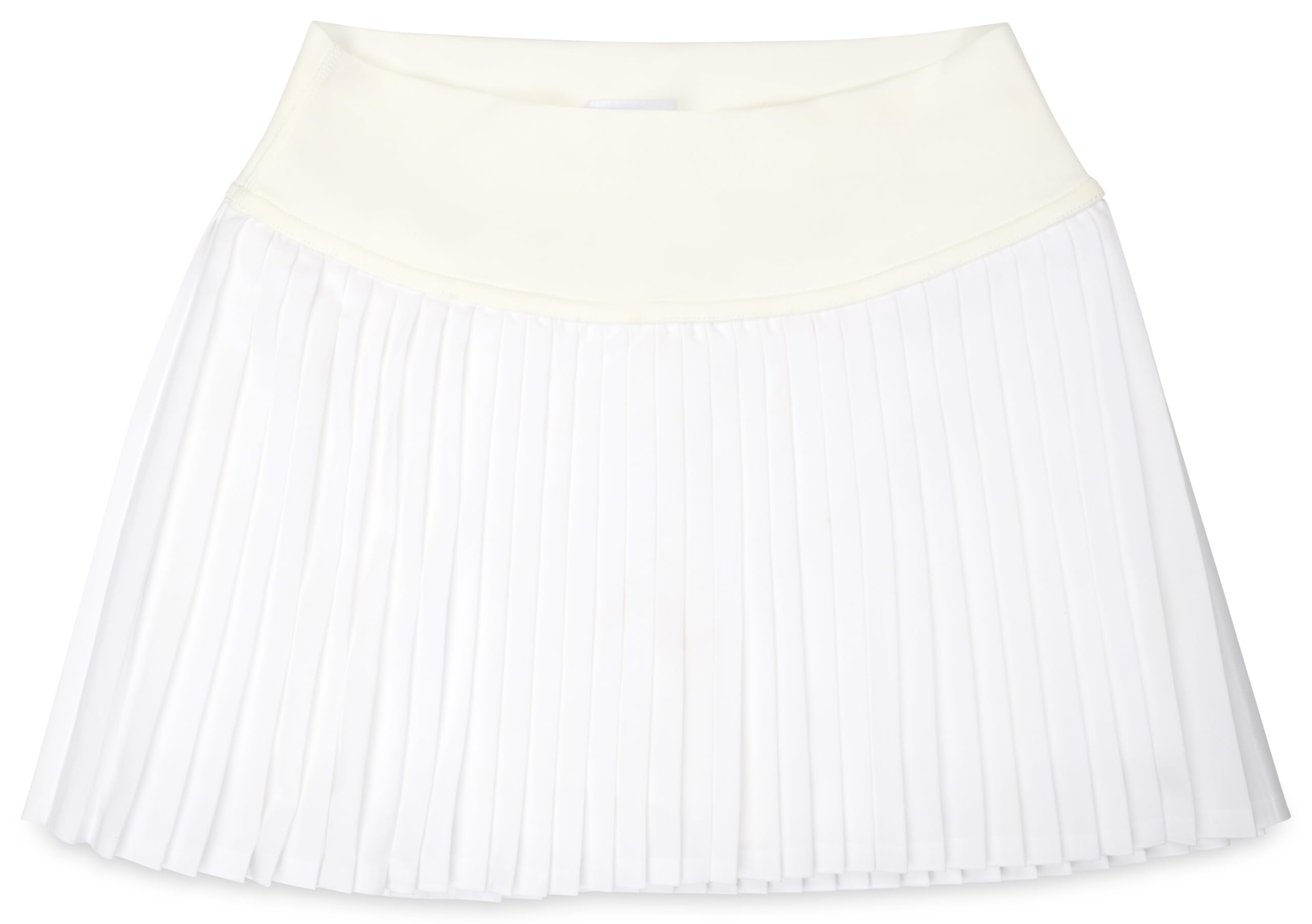 iscream Gonna a pieghe elasticizzata in misto spandex per abbigliamento casual e sportivo, stile classico scuro