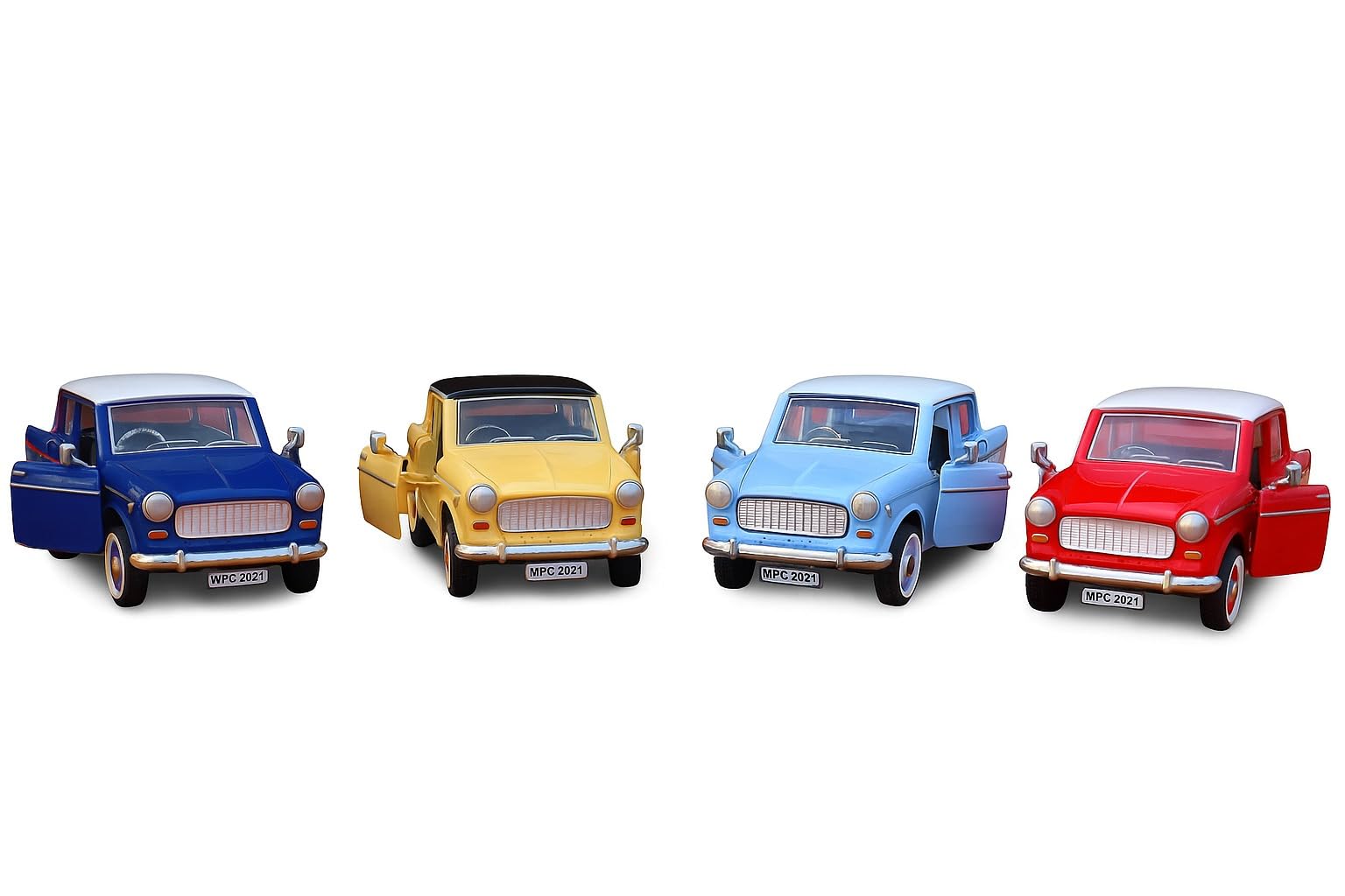 Premier Padmini Die-Cast Model Car Set – Vintage 1100 Delight