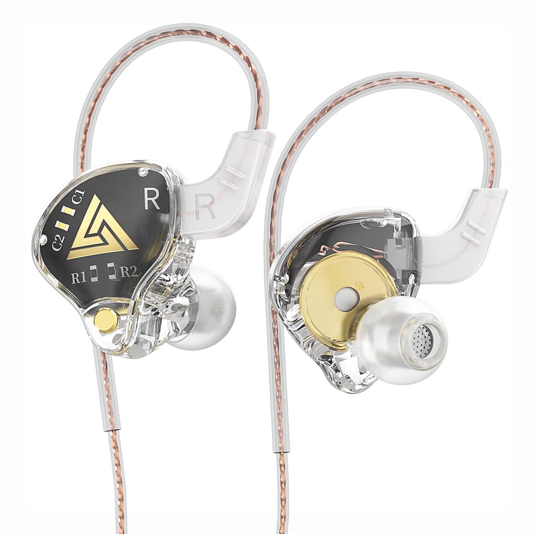 Amazon.com: YGVCDRY AKX 3.5mm in-Ear HiFi Subwoofer Headphones