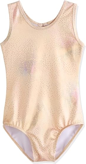 HOZIY Leotards for Girls Ballet Gymnastics Sleeveless Long Sleeve Colorful Sparkles Aqua Blue Pink Purple Solid