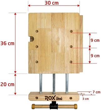 Rox Wood 0274 Tezgah Üzeri Mengeneli Ahşap Çalışma Tezgahı