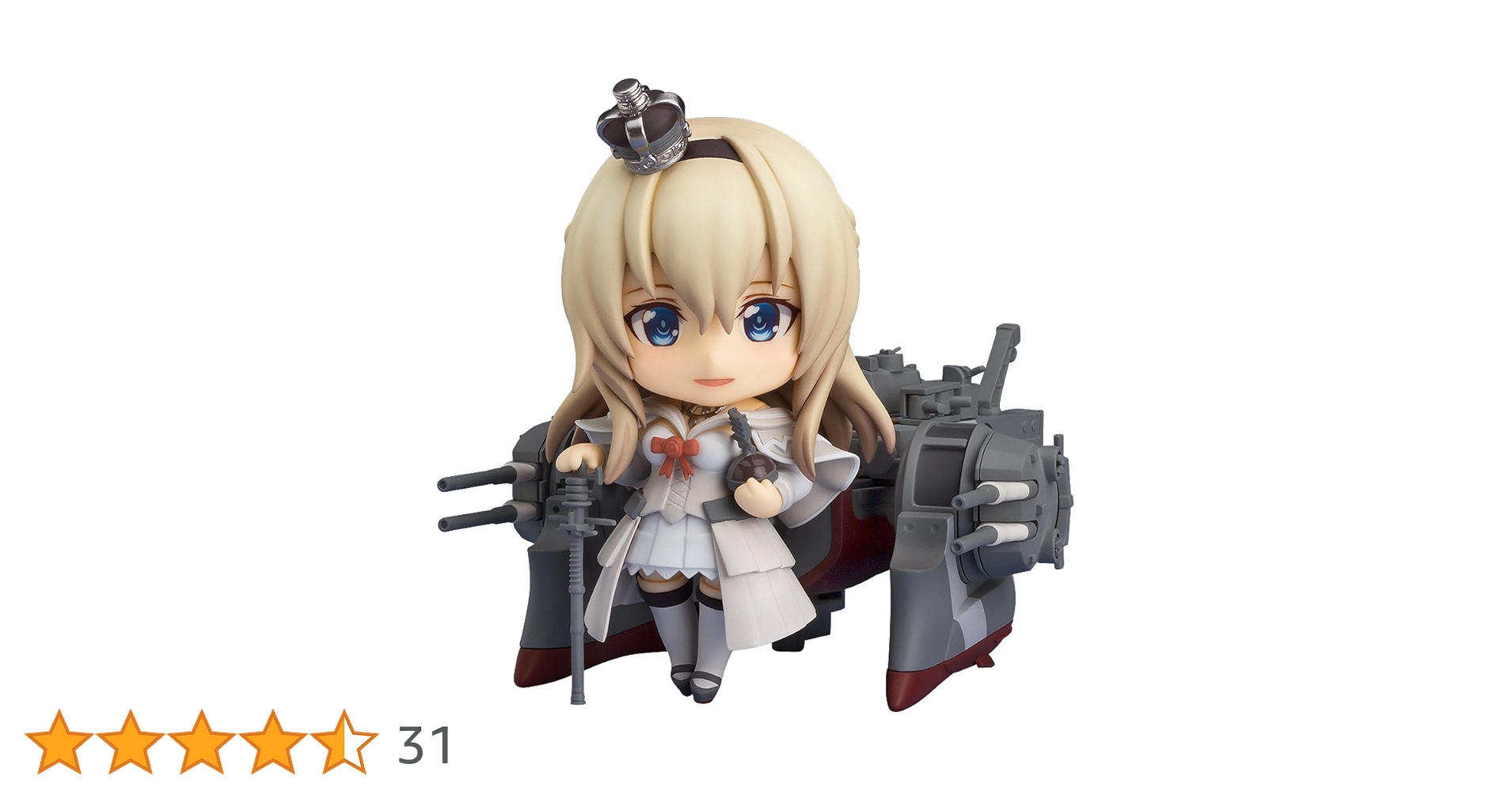 ねんどろいど 艦隊これくしょん ‐艦これ‐ Warspite[ウォースパイト] ノンスケール ABS&amp;PVC製 塗装済み可動フィギュア Amazon.co.jp: ねんどろいど 艦隊これくしょん ‐艦これ