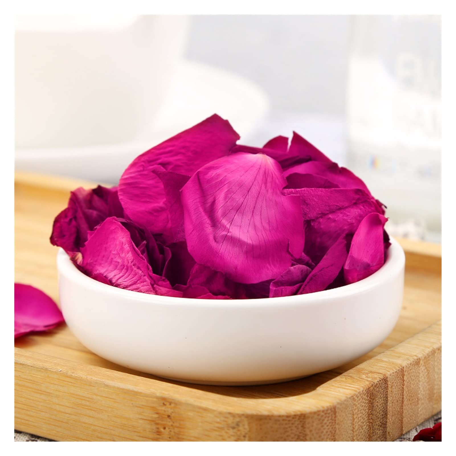 Pétales De Rose Séchées Naturelles - Pour Tisane, Cuisine, Bain, Mariage, Beauté - Neuf