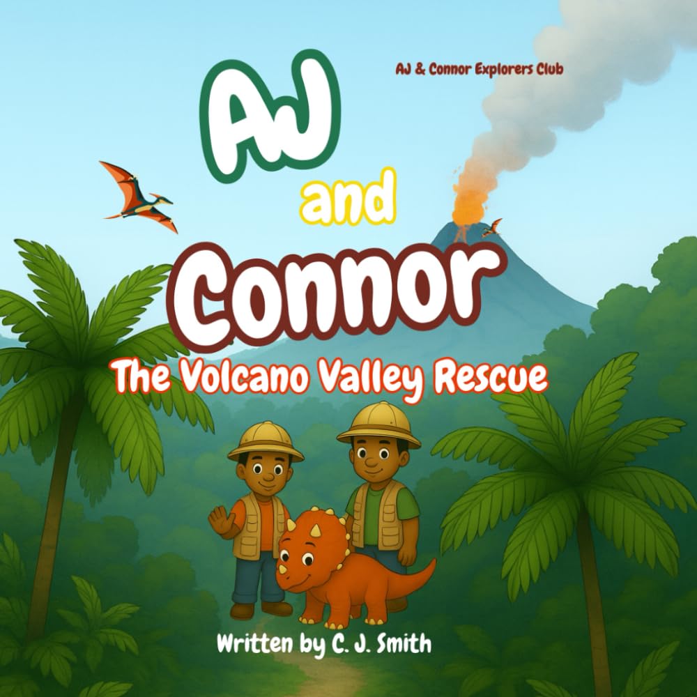 AJ and Connor : The Volcano Valley Rescue (AJ & Connor Explorers Club)