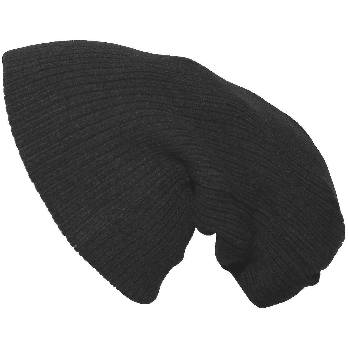 Pro Company Extra Long Knitted Beanie Hat Black