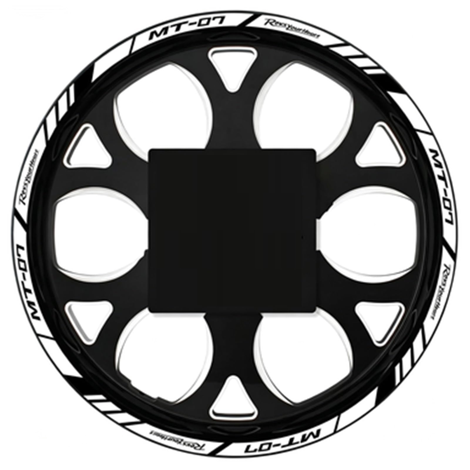 Motorcycle Wheel Sticker for Yamaha MT07 MT-07 Mt 07 Motorbike