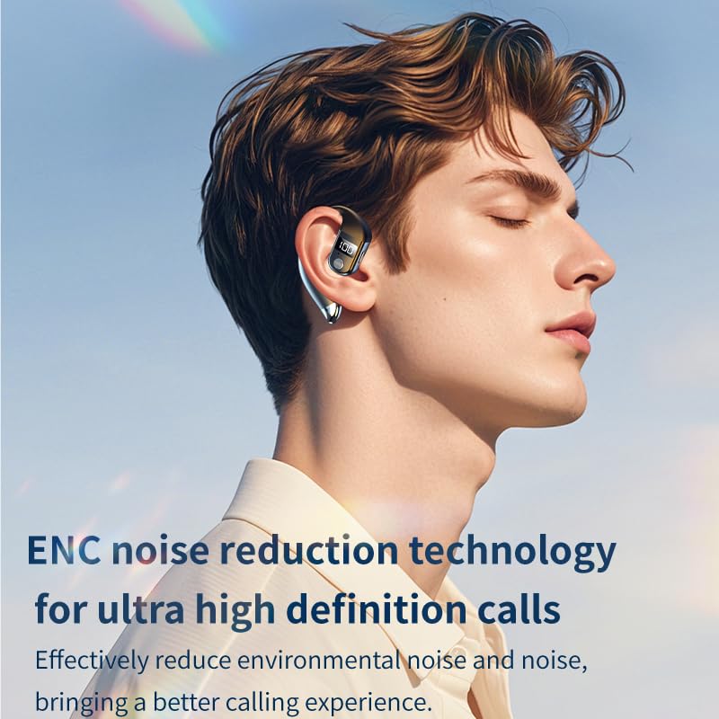 Auricular Bluetooth On Ear inalámbrico ligero con audio direccional miniatura 3
