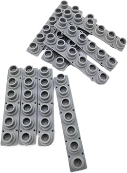Key Contact Conductive Strip Rubber Pad For Korg for Polysix RK-100 for Poly-61 Poly-800 DW-600010pcs