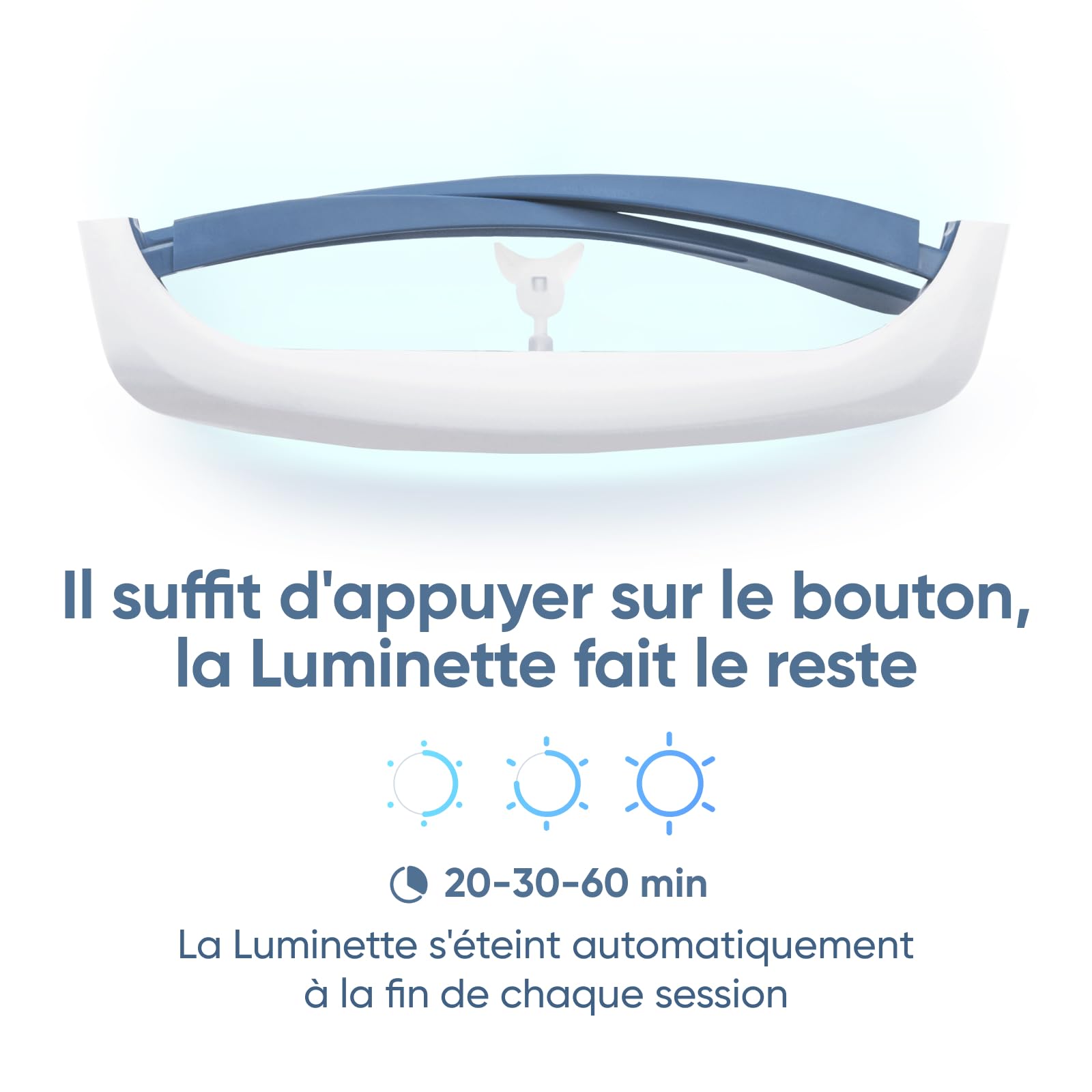 Luminette 2 Lunettes de luminothérapie (Version 2024) - Lampe de Luminothérapie Portable pourle Blues Hivernal et les Troubles du Sommeil - Déjà Plus de 250.000 Utilisateurs Satisfaits