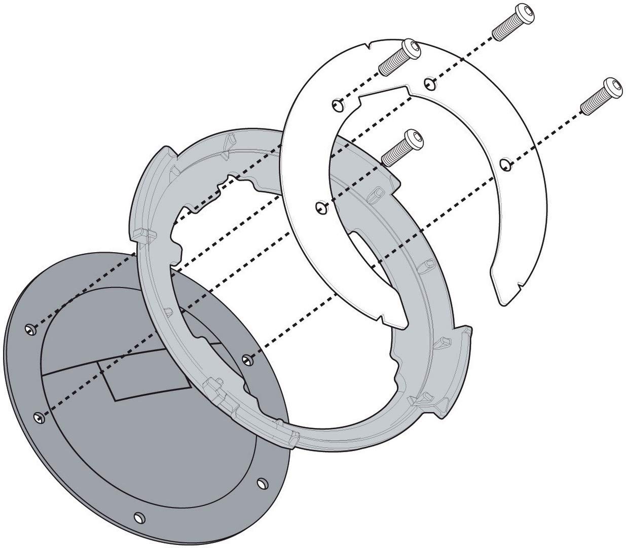 Givi BF03 Tank Mount Lock Bags | Vielseitig einsetzbar