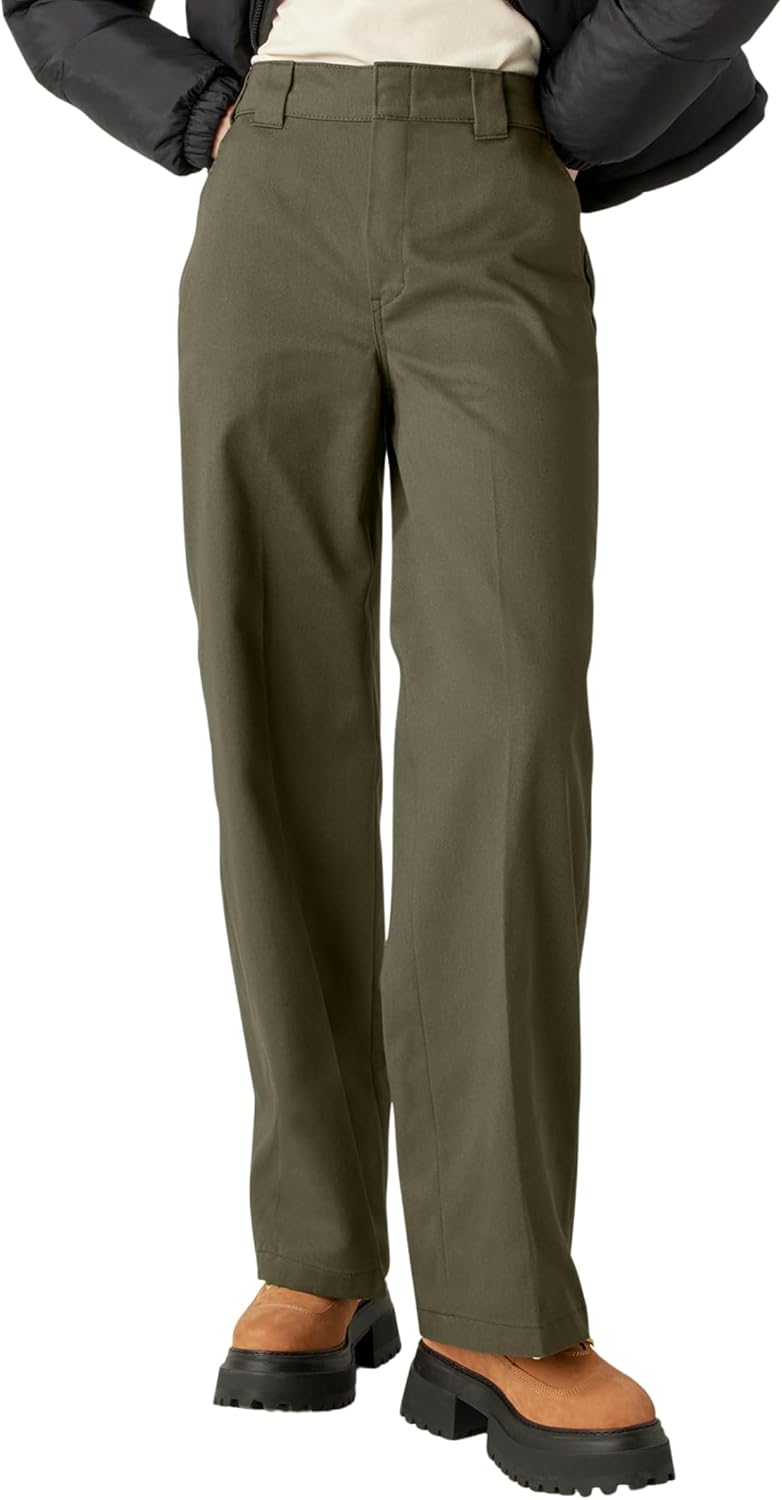 Dickies Women's Wide Leg Work Pants