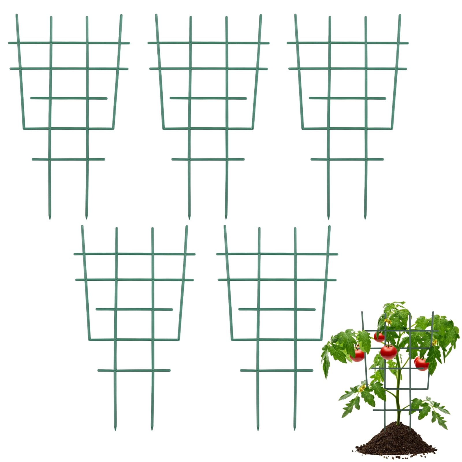 Treillis de jardin Doitool pour légumes et fleurs, créez un mur végétal sur votre balcon