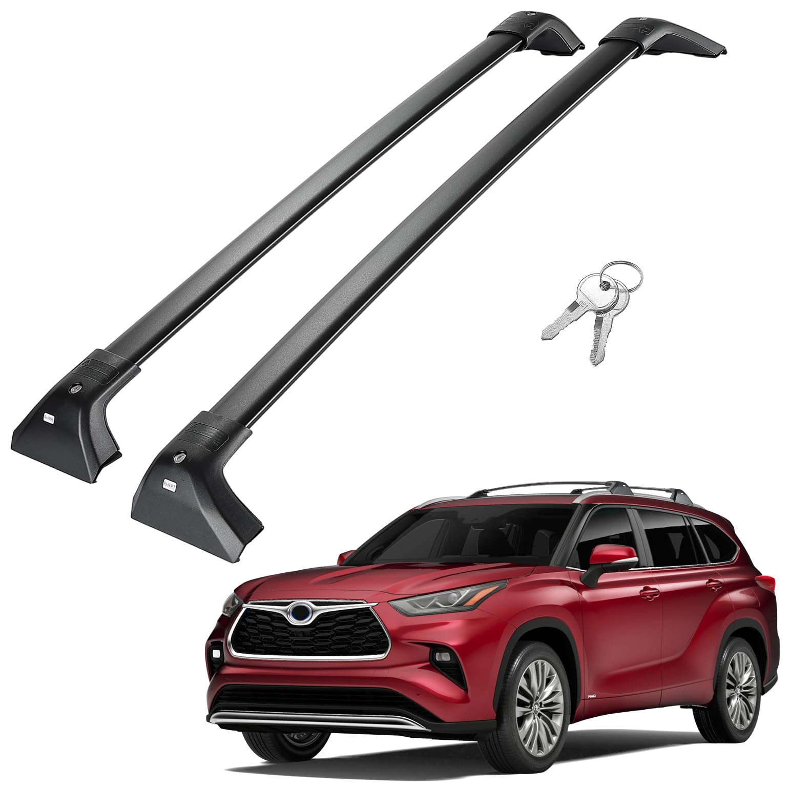 JOYTUTUS Lockable Cross Bars (Highlander 2020–2025)