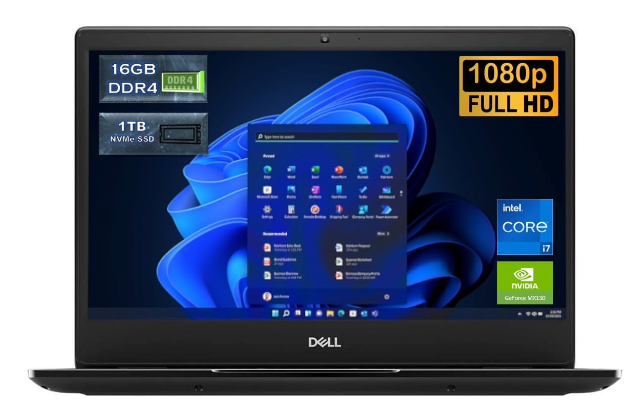 Amazon.com: Dell Latitude 3400 Laptop Business, 14