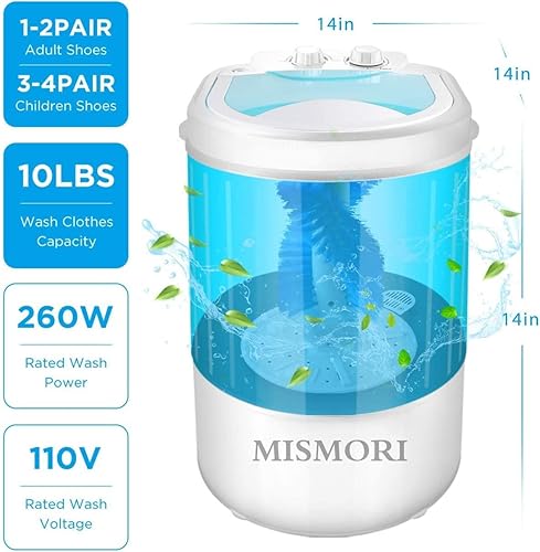 Miniatura 2 de Lavadora portátil de zapatos, lavadora portátil de zapatos, mini lavadora portátil, lavadora automática inteligente para zapatos, para apartamentos,