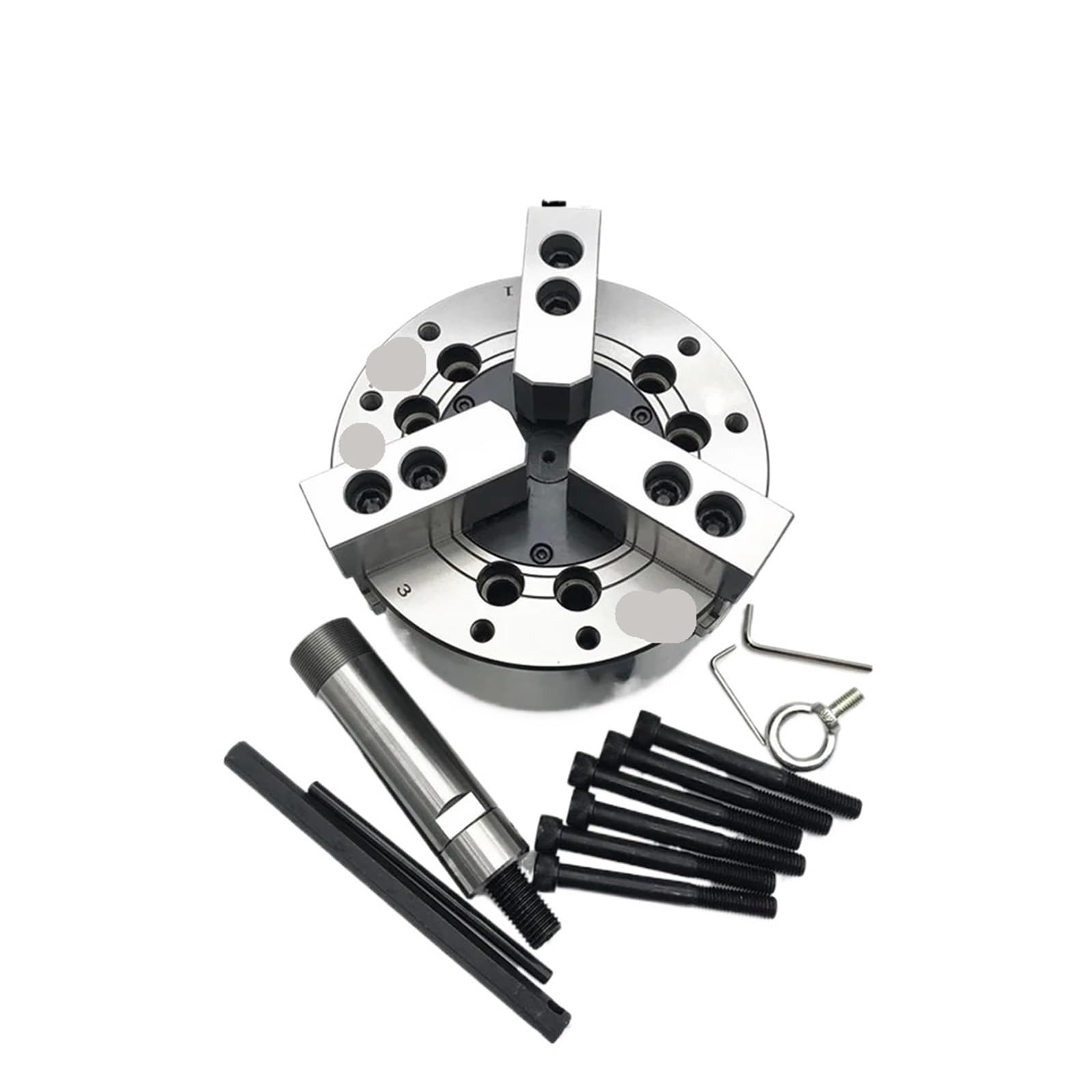 Pjfcewfdgx 3 Jaw Solid 6" 152.4Mm Hydraulic Chuck A5 Flange For Lathe(3 Jaw Solid)
