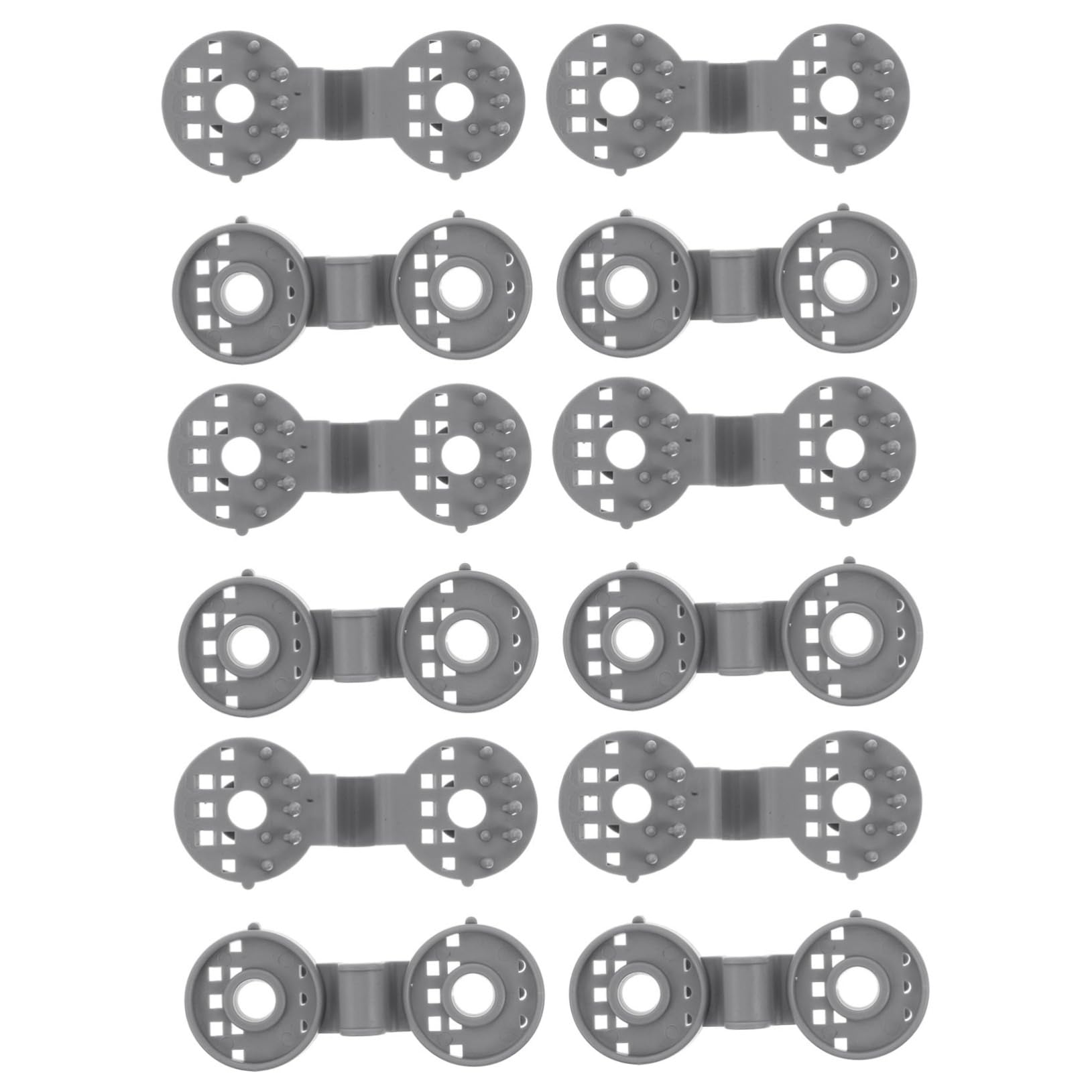 HOLIDYOYO Shade Cloth Clips Set 20pcs Heavy Duty Lock Grip Net Clips for Garden Netting Outdoor Canopies