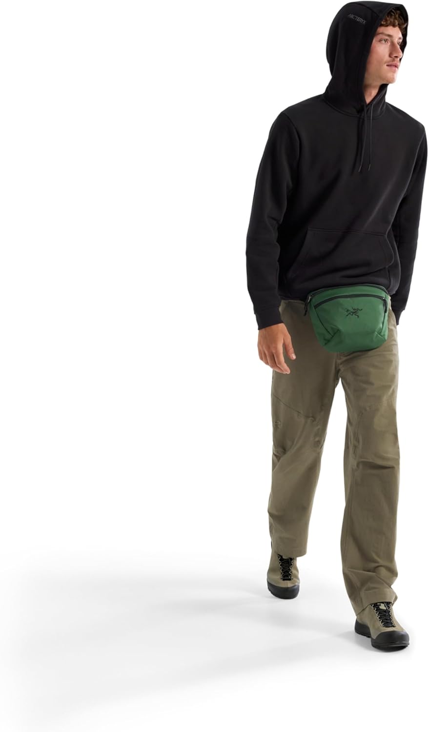 Arc'teryx Emblem Fleece Hoody Men's | Comfortable Hoody in An Organic Cotton Blend - Image 6