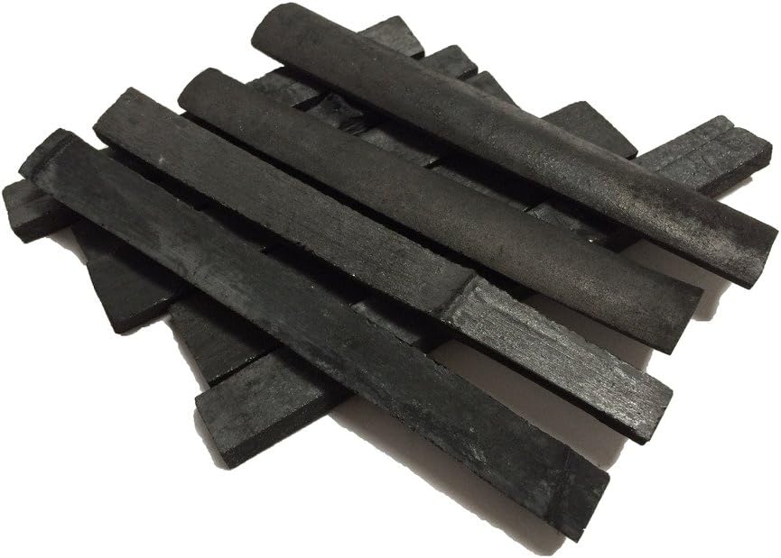 Miyabi Bamboo Charcoal Nature's Water Filter- Charcoal Filter for Tap Water- All Natural Water Purification Filter for Pitchers, Glasses & More, Tasty Water - Handmade & Eco-Friendly 200g Skinny Size