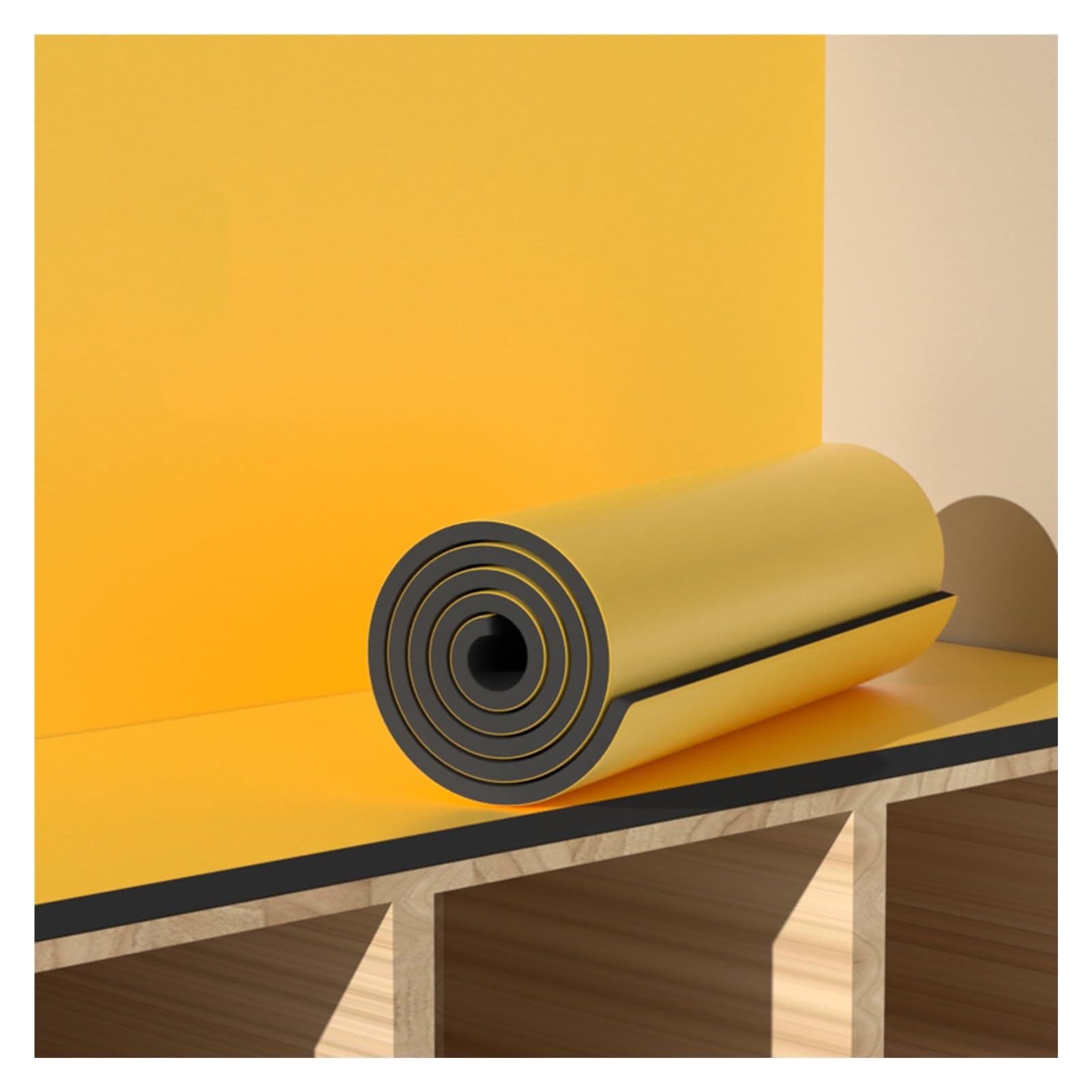 Protector de Esquinas de Pared, Protector de Esquinas de Goma para Aparcamiento de Coches, Protector de Columna de Espuma Gruesa para Pared, topes de Borde Impermeables autoadhesivos, protec