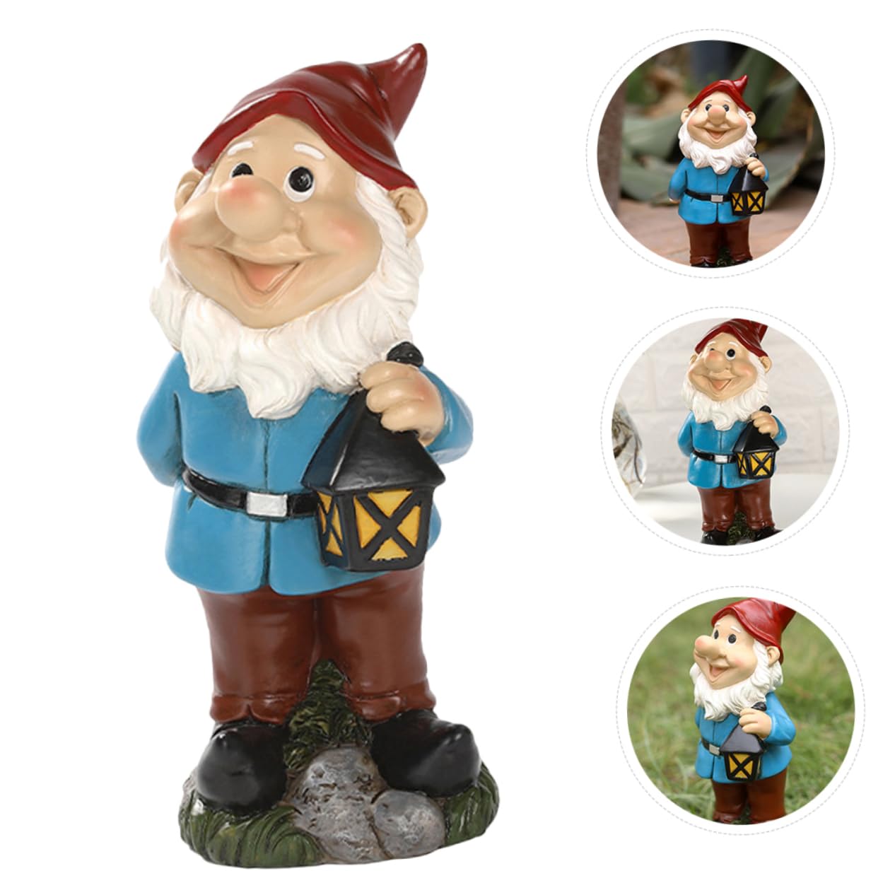 SUPVOX 1pezzi Decorazione in Resina Forma Di Nano Ornamento Da Scrivania Regalo Decorazione in Resina Adorabile Da Tavolo Per Casa e Ufficio